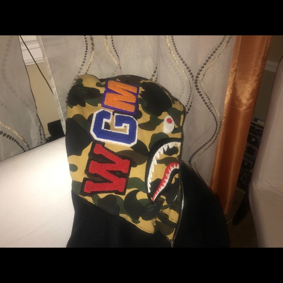 AUTHENTIC BAPE REVERSIBLE HOODIE - Picture 3 of 7
